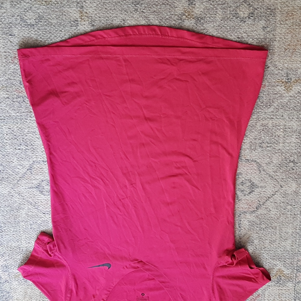 Pink Nike pro dri fit ladies workout tshirt size medium - Picture 4 of 8